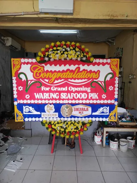 Papan Bunga Ucapan Selamat Pasirukem Cilamaya Kulon