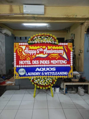 Papan Bunga di Pasirukem Cilamaya Kulon
